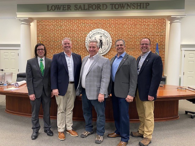 Left to Right: Kevin Shelly, Chris Canavan-Vice Chair, Keith Bergman-Chair, Dave Scheuren & Kent Krauss (Appointed February 1, 2023)