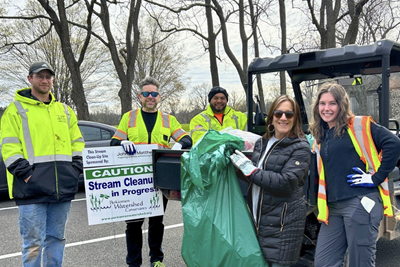 Annual Stream Clean-Up with the Perkiomen Watershed Conservancy